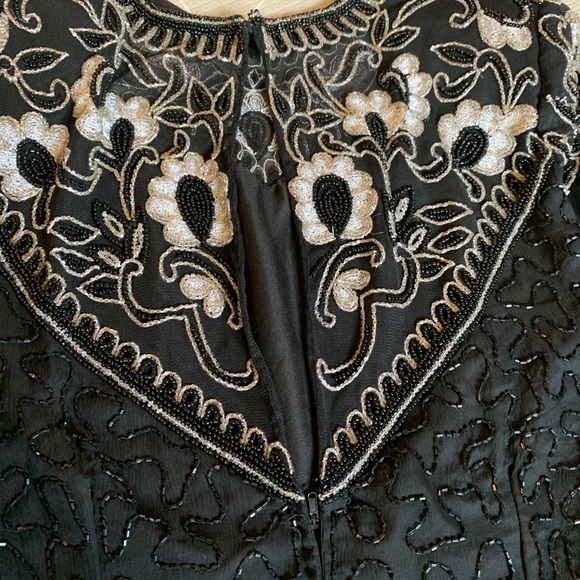 Brilliante by JA Vintage Beaded Evening Dress - Picture 4 of 5